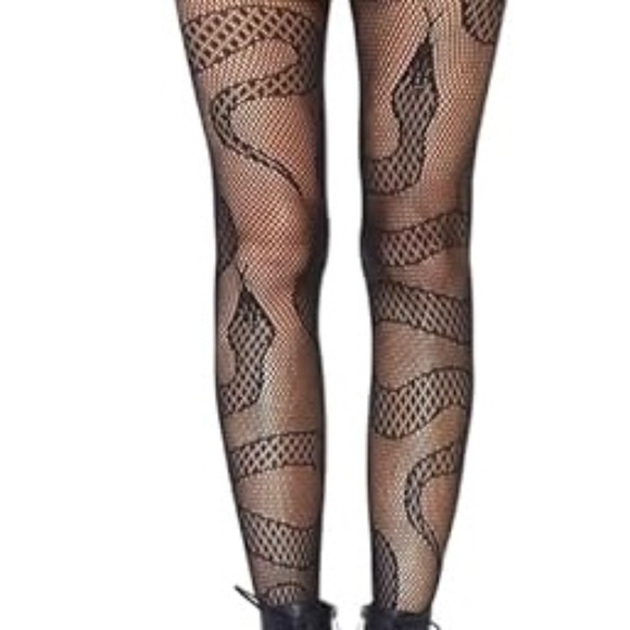 NWOT Women's Gothic Renaissance Costume accessories Set - Medieval Snake Pattern - Picture 13 of 14